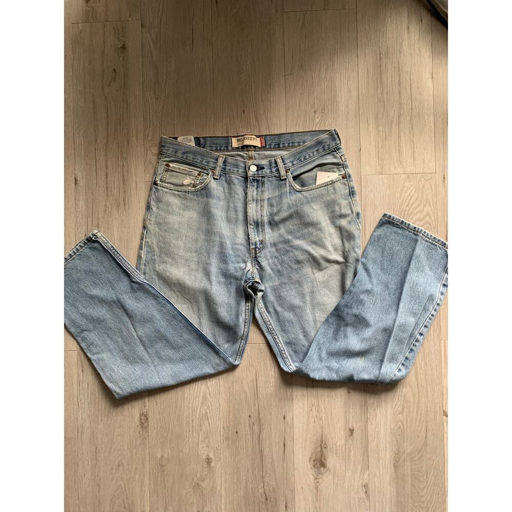 Vintage Levi's 550 Relaxed Fit Denim Size 35x30 - Picture 2 of 4